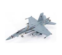 Avion de Chasse F18C moulé sous Pression à l'échelle 1/72 modèle Militaire en Alliage décoration pour passionnés Ensemble de Jeu de Passe-Temps Miniature