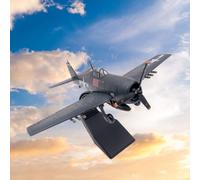 Avion De Chasse F6f En Alliage Moulé Sous Pression, Modèle D'Avion Avec Support D'Exposition Pour Garçons, Décor De Table Pour La Maison, Cadeaux, 1/72
