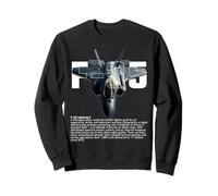 Avion de Chasse furtif F-35 Lightning II (Pilote de l'USAF) Sweatshirt