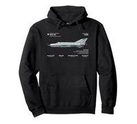 Avion de Chasse MiG-21 - Design Avion soviétique de la Guerre Froide Sweat à Capuche