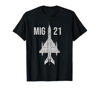 Avion de chasse militaire russe MIG 21 T-Shirt