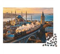 Avion de Chasse Rafale Puzzle 1000 Piece Recyclable Material Porte-Avions Puzzles for Personnes Âgées Relieve Senile Dementia Fun Activity Idée de Cadeau Excellente 70x50cm/1000pcs