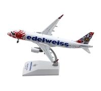 Avion De Collection en Alliage 1:200 pour Edelweiss Air Airbus A320, Modèle d'avion Moulé sous Pression HB-JLT avec Support