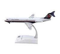 Avion De Collection en Alliage 1 200 pour Inter Canadien Fokker 100, Modèle d'avion Moulé sous Pression C-FICO avec Support Playkits