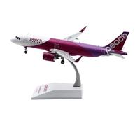 Avion De Collection en Alliage 1 200 pour Peach Airlines Airbus A320neo, Modèle d'avion Moulé sous Pression JA201P avec Support Playkits