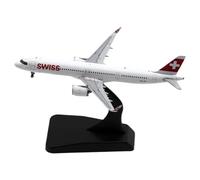 Avion De Collection en Alliage 1 400 pour Swiss Airlines StarAlliance Airbus A321NEO Modèle d'avion Moulé sous Pression HB-JPB Playkits