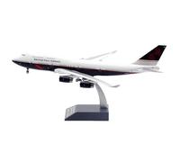 Avion De Collection en Alliage À L'échelle 1:200 pour Modèle Réaction ARDBA34 British Airways Boeing B747-400 G-BNLZ avec Support Avion moulé sous Pression