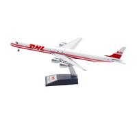 Avion De Collection en Alliage, Cadeau 1 200 pour DHL Mcdonnell Gouglas DC-8-73(F), Modèle d'avion Moulé sous Pression N801DH Set Planetoy
