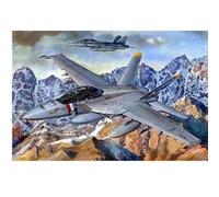 Avion de combat TRUMPETER - Mc Donnell Douglas F-A-18F Super Hornet - Multirôle - Radar APG-79 - Echelle 1/32