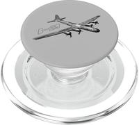 Avion de Guerre B-29 Superfortress B29 WW2 de l'armée américaine PopSockets PopGrip pour MagSafe