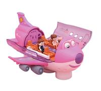 Avion de ligne jouet électrique - Véhicule à effets de lumière pour les tout-petits, avion interactif portable | Cadeau engageant pour les garçons filles à partir de 3 ans, design à roulement