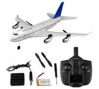 Avion De Ligne Télécommandé Boeing 747 B747 B74 Rc 2.4 Ghz Rtf Gyro Portée 200 Mètres-Amewi