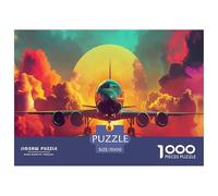 Avion de passagers 1000 Pièces Puzzles pour Adultes Un Puzzle Difficile Jeu De Puzzle pour Toute La Famille Divertissement Puzzles Classiques pour Adultes Et Enfants À Partir De Activité Familiale Pa