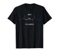 Avion de reconnaissance SR71 T-Shirt