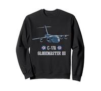 Avion de Transport Militaire Lourd américain C17A Sweatshirt