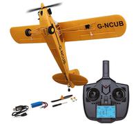 Avion De Voltige Télécommandé Piper J3 Cub G-Ncub Skylark 3d 6g 5 Voies 2.4 Ghz Rtf