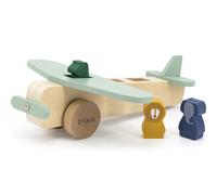 Avion des animaux en bois