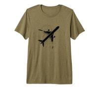 Avion Dessin Aviation Avions à réaction T-Shirt Haut de Gamme