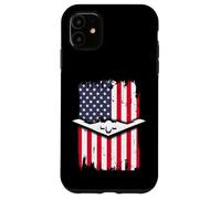 Avion drapeau des États-Unis 4 juillet hommes femmes enfants patriotique Coque pour iPhone 11