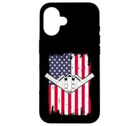 Avion drapeau des États-Unis 4 juillet hommes femmes enfants patriotique Coque pour iPhone 16