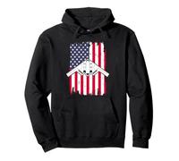 Avion drapeau des États-Unis 4 juillet hommes femmes enfants patriotique Sweat à Capuche
