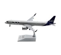 Avion en Alliage 1 200 pour Les Compagnies Aériennes Scandinaves SAS Airbus A321neo, Modèle d'avion Moulé sous Pression SE-DMR Playkits