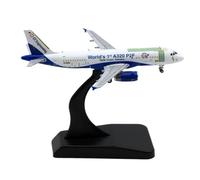 Avion en Alliage 1:400 pour Airbus Le Premier Avion Au Monde A320 P2F Moulé sous Pression Modèle À Réaction D-AAES avec Support