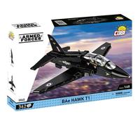 Avion en briques - COBI - BAE HAWK T1 - 362 éléments - Échelle 1:48 - Couleur blanche