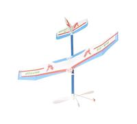 Avion en caoutchouc - ABS - Kit de construction d'avion à bande élastique - Kit de modélisation d'avion à la main - Pour , camping et jeux de jardin