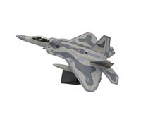 Avion en métal moulé sous Pression, modèle Militaire à l'échelle 1/100, Jouets pour Lockheed F-22 Raptor Fighter, modèles d'avions de l'armée de l'air pour la Collecte et