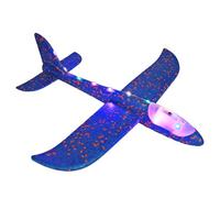 Avion en Mousse, Avion en Mousse pour | Toys des Avions pour Brillants | Jouets d'avions faciles à Piloter, Planeur de 48 cm, modèle d'avion, Jeu d'enfant à l'extérieur F