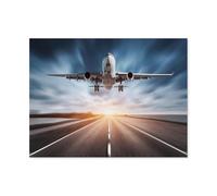 Avion et Route，1000 pièces Puzzles intellectuels pour Adultes, Jouets de Puzzle（38x26cm）-P13