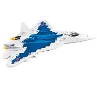 Cobi Jeu de construction SU-57 Felon Blanc et bleu 5909