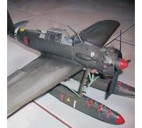 Avion Flottant Allemand Arado Ar-196a-3, Modèle En Papier, Puzzle 3d, Moules, Cube En Papier U9o8