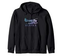 Avion Flotteur en Forme d'hydravion de l'Alaska Souvenir de fierté Vintage Sweat à Capuche