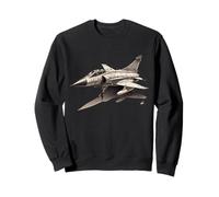 Avion français Mirage de l'armée de l'air française Sweatshirt