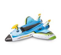 Intex - 57536NP - Bouée Avion A Chevaucher + Pistolet