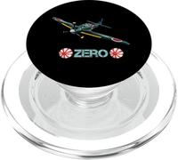 Avion Japonais Zero Fighter de la Seconde Guerre Mondiale PopSockets PopGrip pour MagSafe