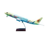 Avion Léger LED 1:85 avec Roues pour Boeing B737-800 Collection De Modèles D'avions De l'est De La Chine 47cm