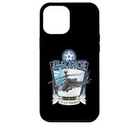 Avion Militaire américain AH-64 Longbow Coque pour iPhone 12 Pro Max