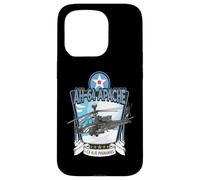 Avion Militaire américain AH-64 Longbow Coque pour iPhone 15 Pro