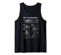 Avion Militaire américain AH-64 Longbow Débardeur