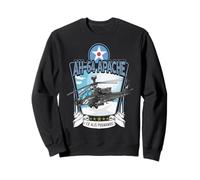 Avion Militaire américain AH-64 Longbow Sweatshirt