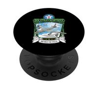 Avion Militaire américain B-52 Stratofortress PopSockets PopGrip Adhésif