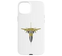 Avion Militaire F-111 Aardvark - Vue de Dessus Coque pour iPhone 15 Plus