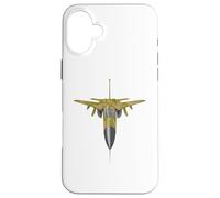 Avion Militaire F-111 Aardvark - Vue de Dessus Coque pour iPhone 16 Plus