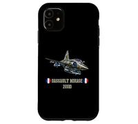 Avion Militaire français Dassault Mirage 2000D Coque pour iPhone 11
