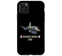 Avion Militaire français Dassault Mirage 2000D Coque pour iPhone 11 Pro Max