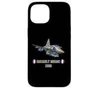 Avion Militaire français Dassault Mirage 2000D Coque pour iPhone 15