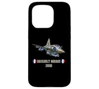 Avion Militaire français Dassault Mirage 2000D Coque pour iPhone 15 Pro